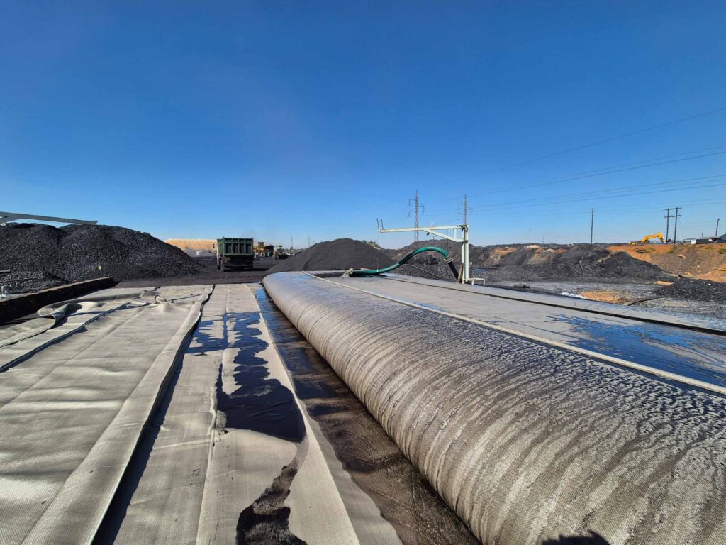 TITANTube® coal wash plant dewatering — active tube filling